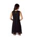 Womens/ladies lace sleeveless dress black Principles