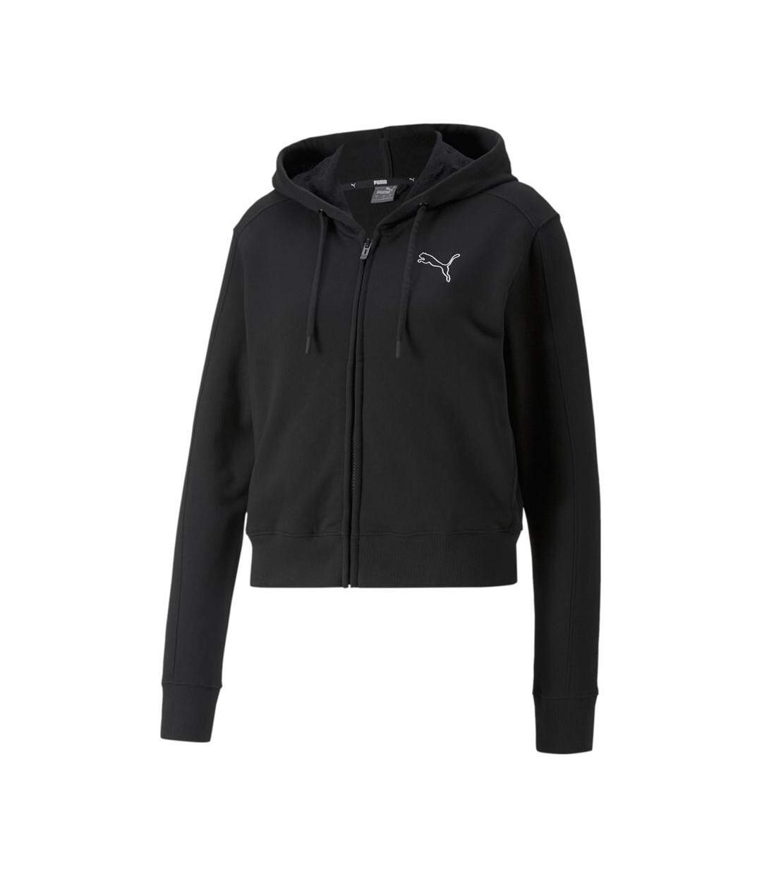 Sweat Noire Femme Puma 849832 - XS-1