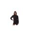 Robe Courte Femme Noir Boss-1