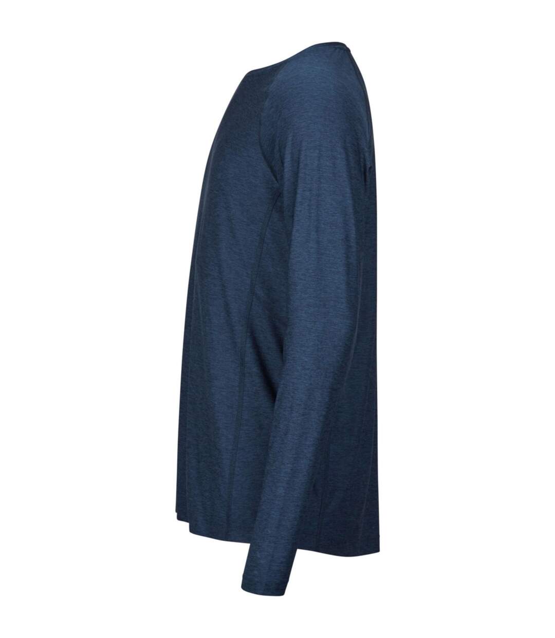 T-shirt Court Homme Bleu Marine Chiné Tee Jays-4