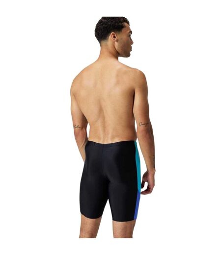 Jammer De Natation Motif/style Blocs De Couleurs Homme Noir Bleu Speedo
