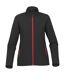 Stormtech Womens/Ladies Orbiter Softshell Jacket (Black/Bright Red) - UTBC4124