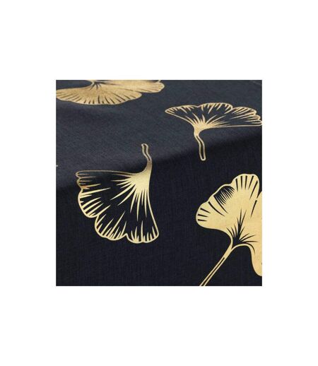 Nappe & Chemin de Table Euphoria 140x250cm Blanc & Noir
