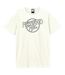 Unisex Adult Line Art Logo Fleetwood Mac T-shirt Vintage White Amplified-1