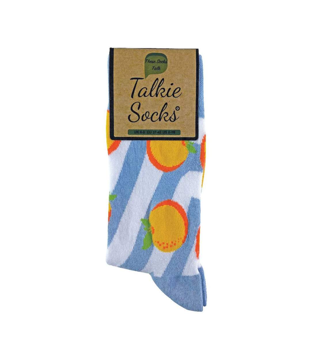 1 Pack Ladies Cotton Novelty Design Fruit Socks-2