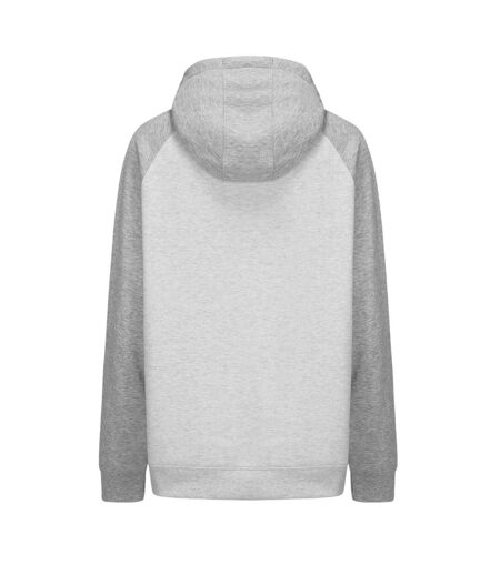 Sweat À Capuche Homme Blanc Cassé Chiné Gris Slazenger