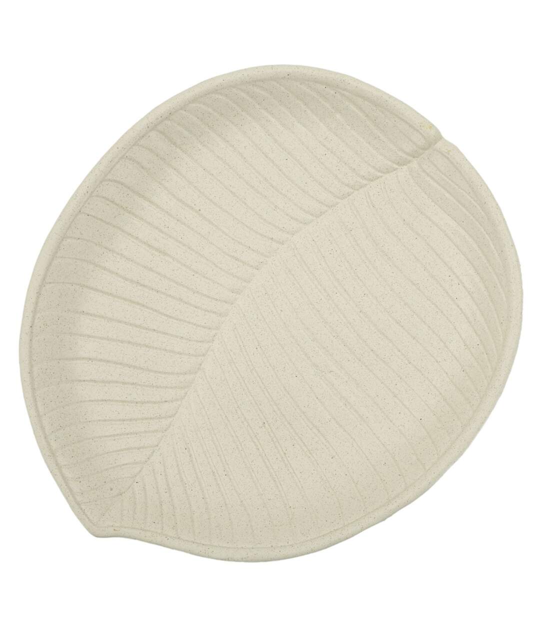 Vide-Poche en Résine Stons 33cm Crème-2