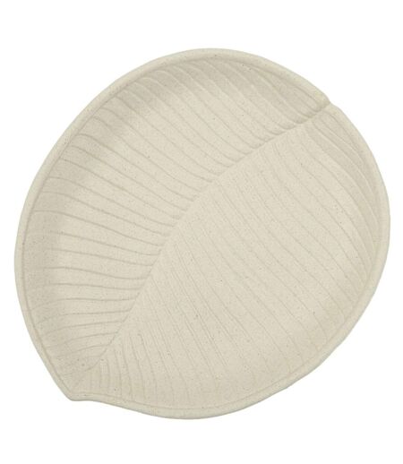 Vide-Poche en Résine Stons 33cm Crème