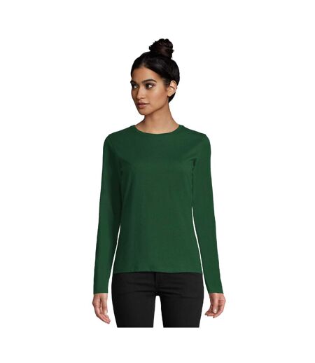 T-shirt Imperial Femme Vert Bouteille SOLS