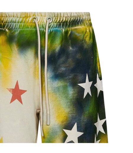 Unisex Adult Stars Sweat Shorts Multicoloured Palm Angels