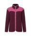 Womens/ladies Frankie Borg Full Zip Fleece Jacket Fig Violet Regatta-2