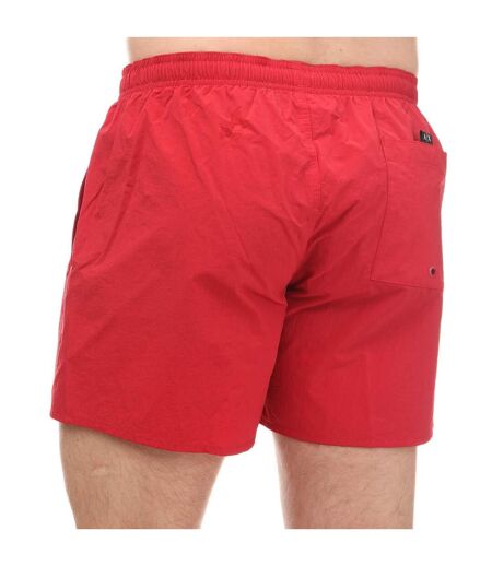 Short de bain homme rouge Armani