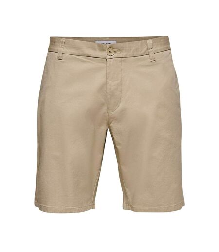 Short Chino Beige Homme ONLY & SONS 22018237 - L