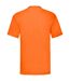 Mens valueweight t-shirt orange Fruit of the Loom