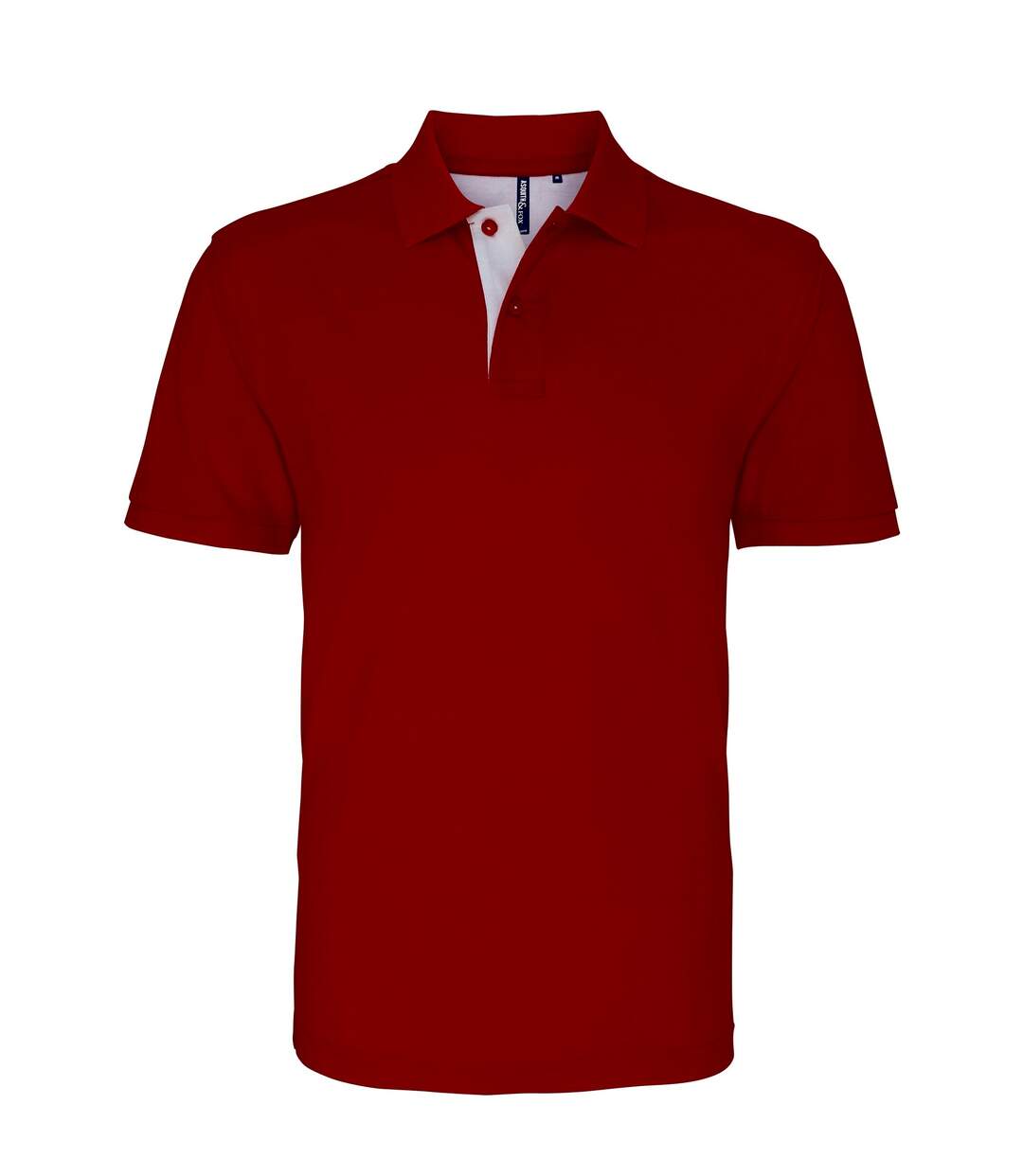 Polo classique homme rouge/blanc Asquith & Fox Asquith & Fox