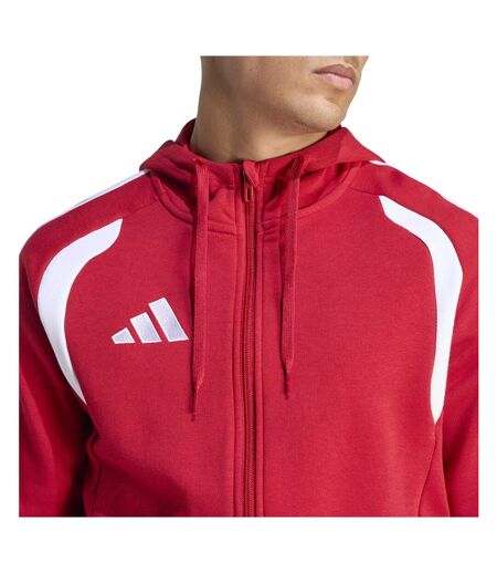 Veste À Capuche Tiro League Homme Rouge Adidas