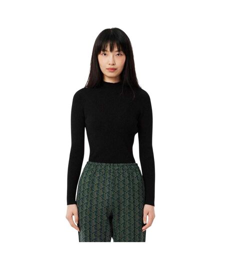 Sweat Motif/style 3d Femme Noir Lacoste