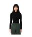 Sweat Motif/style 3d Femme Noir Lacoste-4