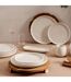 Lot de 6 Assiettes Plates Nora 27cm Blanc-3