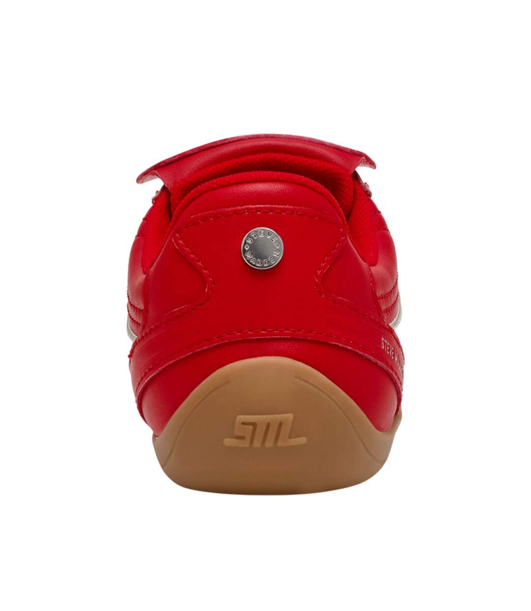Baskets Motif/style Métallisé Femme Rouge Steve Madden-2