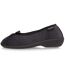Isotoner Chaussons Ballerines femme ultra doux, ultra confort talon de 3,8 cm-3