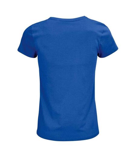 Womens/ladies Crusader T-shirt Royal Blue SOLS