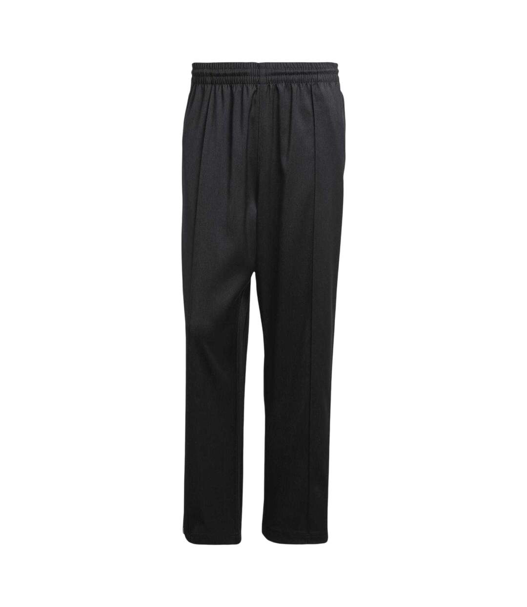 Mens Woven Baggy Tracksuit Bottoms Black Adidas-1