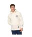 Sweat À Capuche Motocross Homme Gris Pâle Crosshatch-4