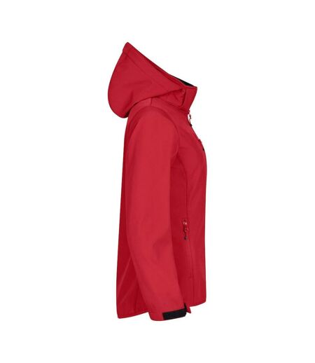 Veste Softshell Classic Femme Rouge Clique