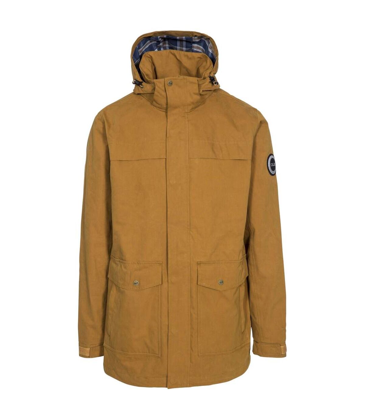 Trespass Mens Rowland Waterproof Jacket (Golden Brown)