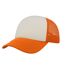 Casquette De Rappeur Blanc Orange Fluo Atlantis Headwear-3