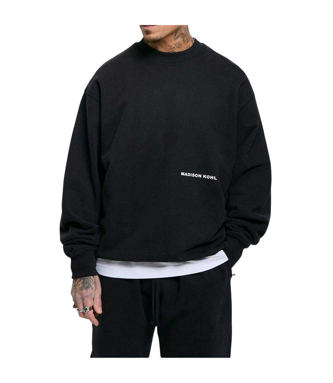 Sweat Core Homme Noir Madison Kohl-2