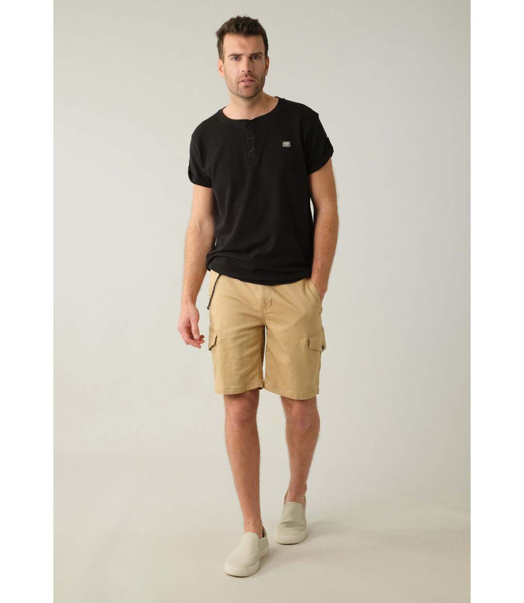 Short en maille denim pour homme CEMI-2