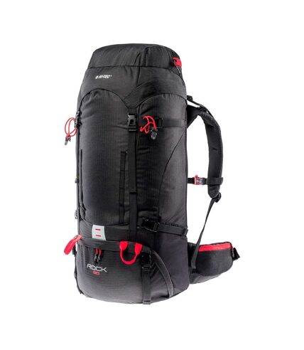 Hi-Tec Rock 17.1gal Hiking Backpack (Black/High Risk Red) (One Size)