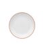 Lot de 6 Assiettes Plates Réutilisables Square 25cm Rose-1