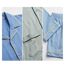 OZABI Pack 3 Pyjamas Courts Homme Coton Majoritaire, Col Chemise Boutonne-3