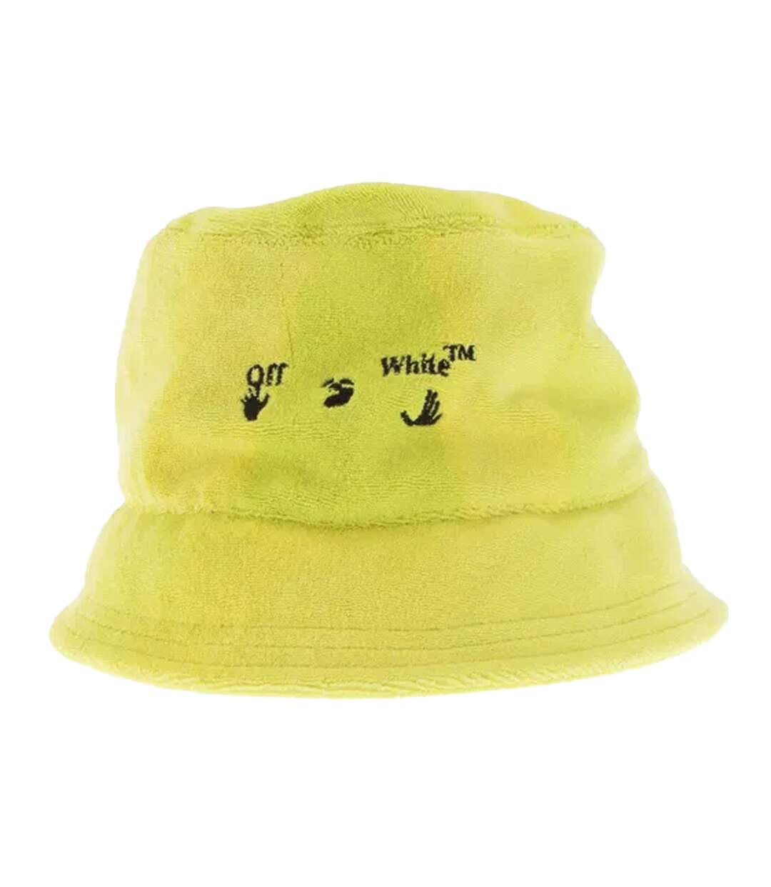 Swimming Man Towel Bucket Hat Yellow Off White-1