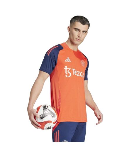 Unisex Adult Tiro 24 Manchester United Fc Training Jersey Red Adidas