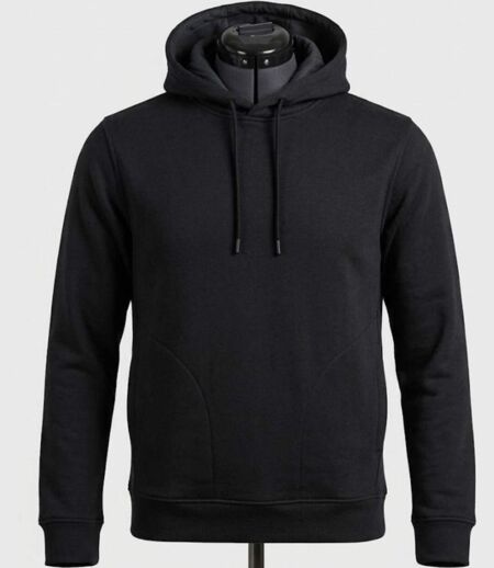 CHALLENGER PRIAM4 — Sweat à capuche noir : l'incontournable sport et confort