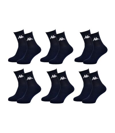 Chaussettes homme KAPPA Modèle Tennis -Assortiment modèles photos selon arrivages- - Pack de 6