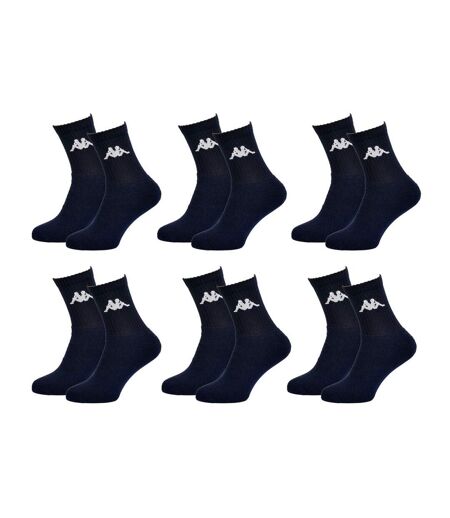 Chaussettes homme KAPPA Modèle Tennis -Assortiment modèles photos selon arrivages- - Pack de 6