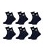 Chaussettes homme KAPPA Modèle Tennis -Assortiment modèles photos selon arrivages- - Pack de 6-1
