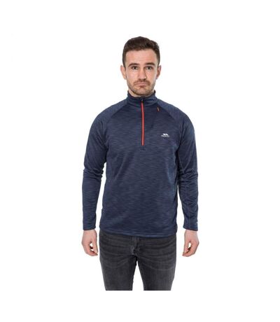 Polaire Collins Homme Bleu Marine Chiné Trespass
