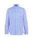 Mens Oxford Tailored Long-sleeved Button-down Shirt Blue Haines And Bonner-1