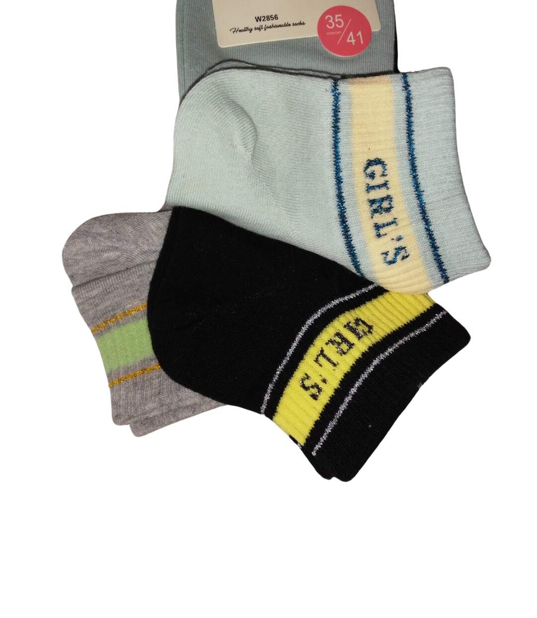 Découvrez Nos Chaussettes fantaisies Tendance Pour Femmes - lots De 3-2