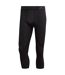 Collant ¾ homme noir Adidas-1
