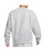 Sweat Gris texturé Homme Nike Crew - L