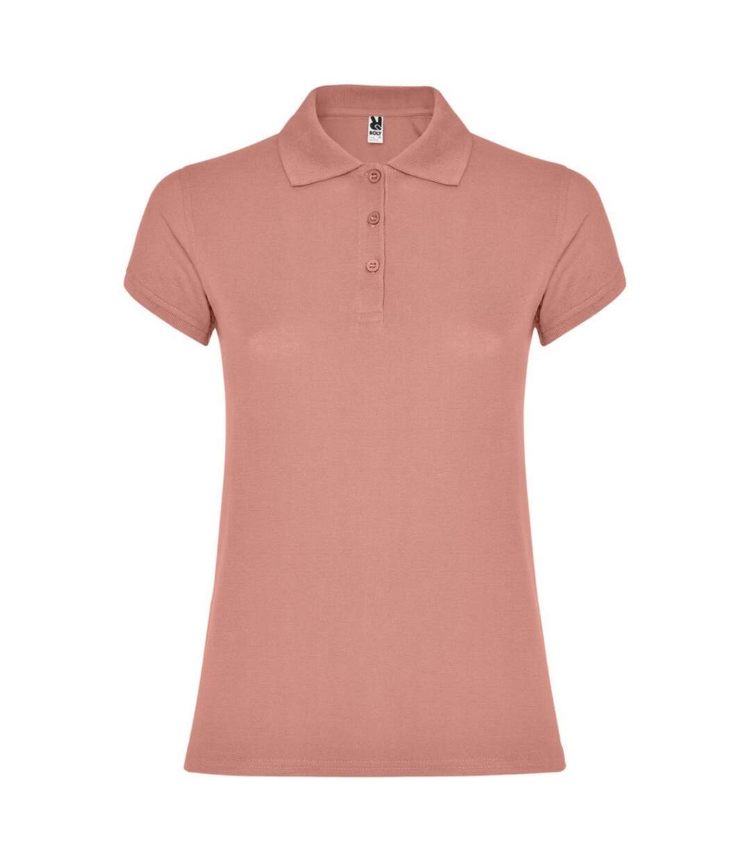 Polo star femme orange argile Roly