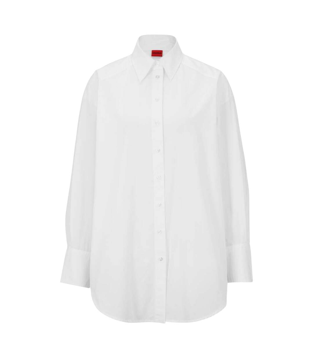 Womens/ladies Ennia Shirt White Hugo-2