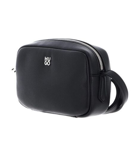 Chris 2.0 Leather Crossbody Bag One Size Black Hugo